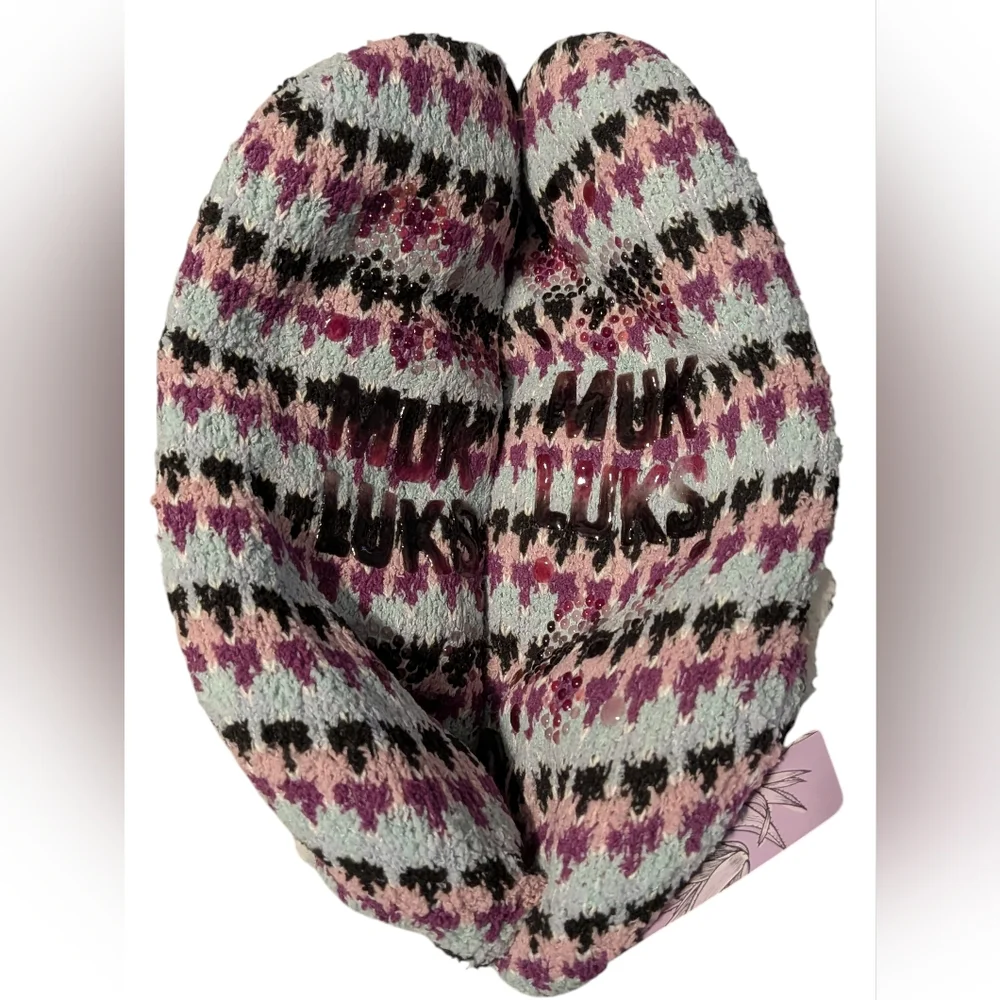 MUK LUKS Ballerina Slipper Socks